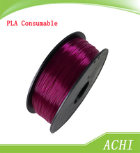 Purple color Flashforge 3D printer PLA filaments 1.75mm 1kg/2.2lbs flexible Consumable Material for MakerBot/RepRap/UP/Mendel