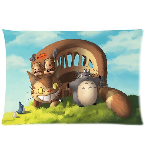 Two Side Printed Daily Necessities Custom Supernatural Zippered Rectangle Pillow Cases 20x30inch