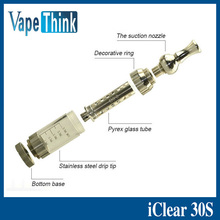 in stock Innokin iClear30s tank 3 0ml Clearomizer E cigarette Vaporizer iCear 30s