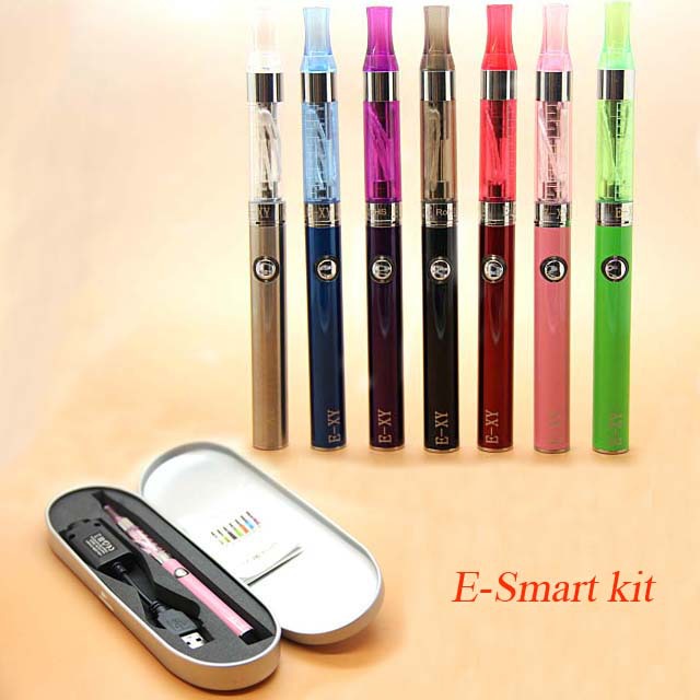 E smart Kit Electronic Cigarettes kits 350mah Battery e cigarette Elegant Featuring revolutionary tank system Various