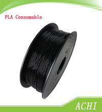 Black color 3D Printer Filament 1kg/2.2lb 1.75mm PLA Plastic for MakerBot RepRap Mendel