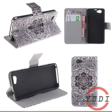 Fahsion style Wallet Stand Leather Case For Sony Xperia Z1 Compact D5503 Z1 Mini With Card