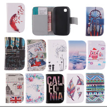 For LG L40 case New Painting style pu leather Phone Case For LG L40 D160 L40