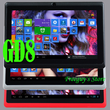 Cheap Free shipping Q88 7 inch tablet 1024x600 HD Screen 512 RAM 4 2 Dual Core