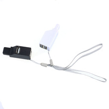 2015 New 3 Port Mini High Speed USB 2.0 HUB Adapter For Notebook PC Smartphone