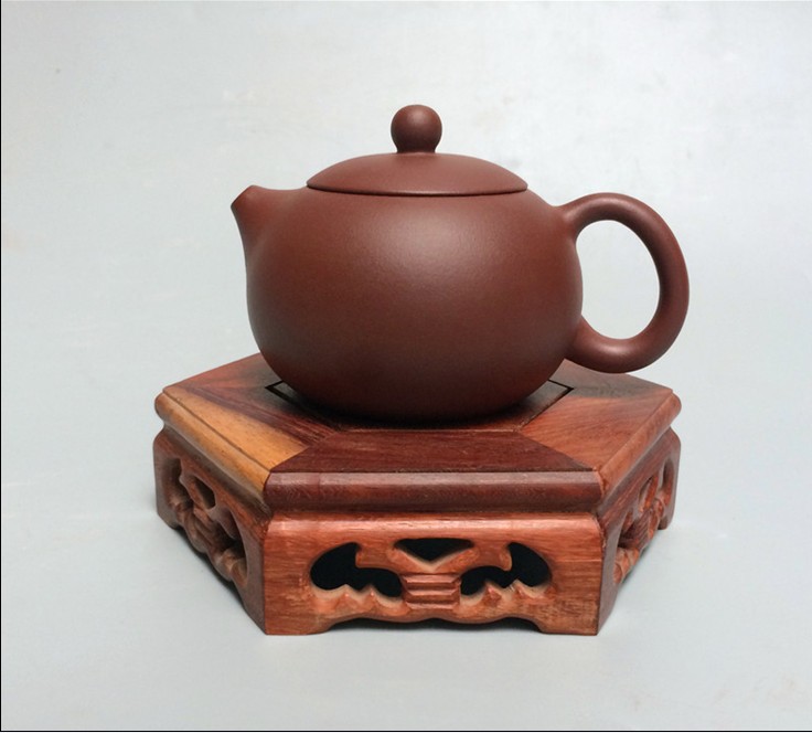 Purple grit tea pot 100 handmade sand fired teapot in gift box packaging