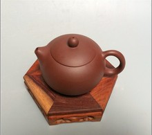 Purple grit tea pot 100 handmade sand fired teapot in gift box packaging