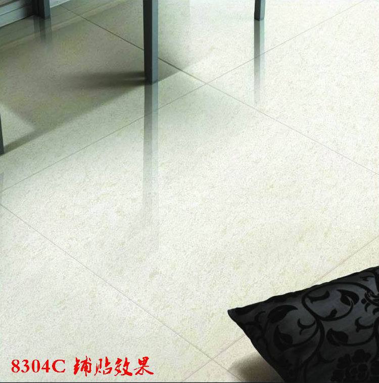 2015 Porcelain Polished Floor Tiles with nano 600X600MM LuBan Double Loading 6304C