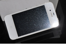 Free shipping Diamond Silver Glitter Sparkly Screen Protector for Apple iPhone 6 WHD1169 6 4