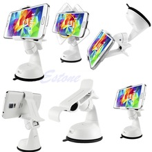 Universal Car Mount Holder Cradle Clip Suction For iPhone Samsung Galaxy S5 GPS S105