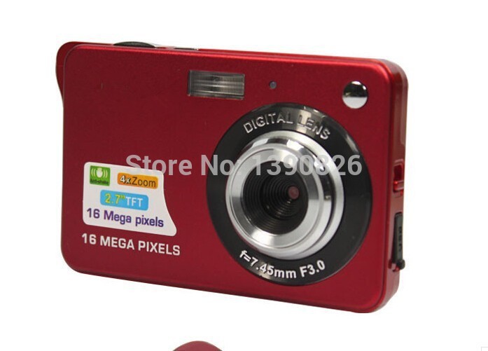 Hottest Sale HD Digital Cameras 18MP 2 7 TFT 4X Zoom Smile Capture Anti shake Video