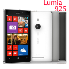 original Nokia phone lumia 925 Windows Phone 4.5″ 1GB 16GB Camera 8.7MP Wifi GPS 4G nokia Lumia 925 Mobile Phone Free shipping