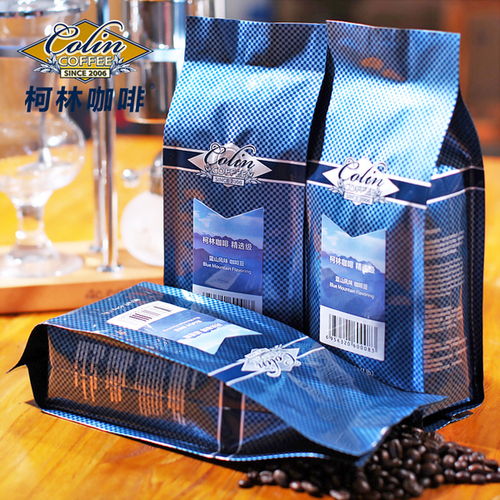 Blue mountain coffee beans corkin fresh pure black coffee powder 454g