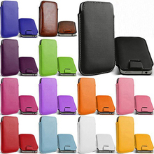 New Leather phone bags cases 13 colors Pouch Case Bag For Alcatel One Touch Idol Mini Dual Cell Phone Accessories