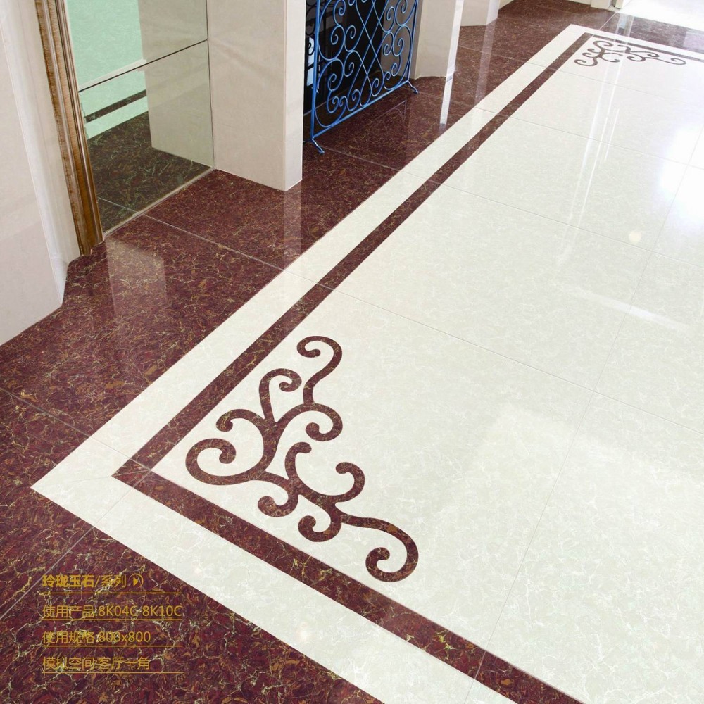 2015 Porcelain Polished Floor Tiles with nano 600X600MM LuBan PuLaTi 6K01C