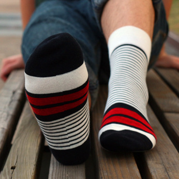 6 double personality male socks summer men trend 100 cotton socks decorate spring dress and shoes