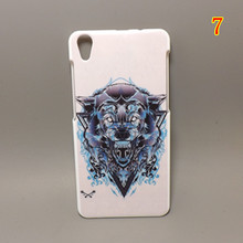 Fashion design Rubber Flower Painting Hard Plastic cell Phone Case For Lenovo S850 s850T free shipping