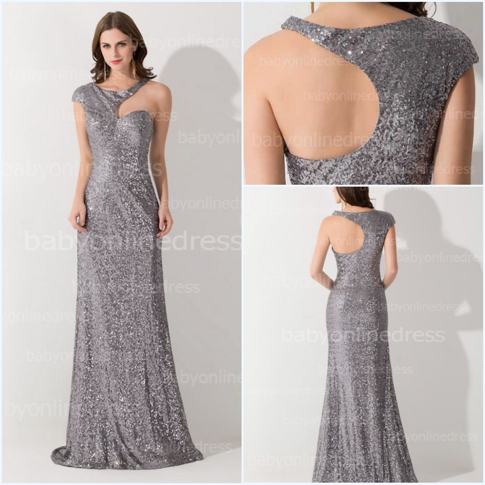 Gray Prom Dress - Ocodea.com