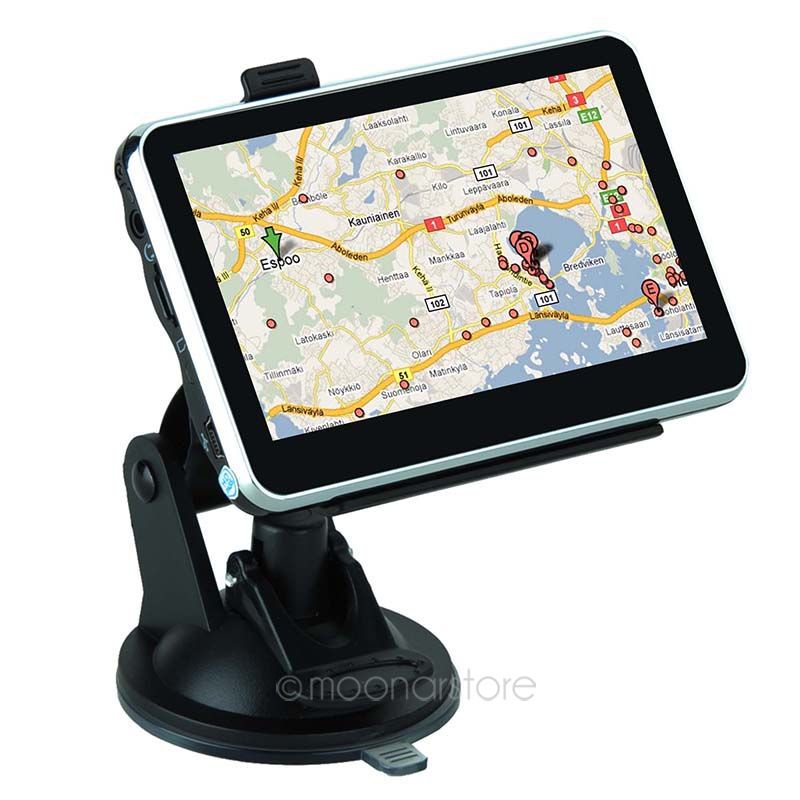 4 3 inch LCD GPS Truck Navigation MTK 4GB Capacity UK EU AU NZ Maps Speedcam