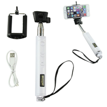 Essential New Zooming Function Wireless Bluetooth Monopod Self Photo Selfie Stick for iPhone  Smart Phone
