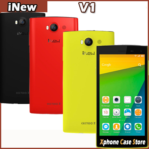 Original 3G iNEW V1 5 0 inch Android 4 4 SmartPhone with OTG MTK6582M Quad Core