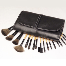 2015 HOT Sale Professional 18 pcs Makeup Brush Set tools Make up Toiletry Kit Wool Brand