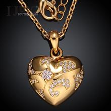 gold jeweley N003-A High Quality zircon necklace Fashion Jewelry 18K gold necklace fashion jewelry 2015 new