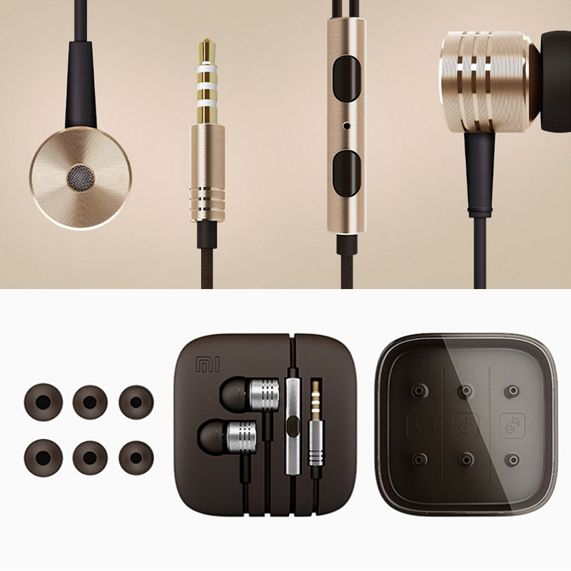 New Original XIAOMI 2nd Piston Earphone 2 II Headphones Headset Earbud with Remote Mic For Android