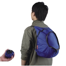 Outdoor Sports Portable Water Resistant Nylon Shoulder Bag Esay Backpack Blue 16L Free Shipping
