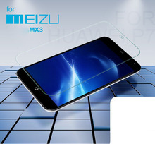 High Quality Premium 2.5D original screen protector film premium tempered glass for Meizu MX3 octa core phone with Packaging