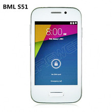 Cheapest 3.5 inch mini 9600 BML S51 3G Smartphone M-horse S51 Capacitive Screen Android 4.4 SC7715 1GHz WiFi WCDMA Cell Phone