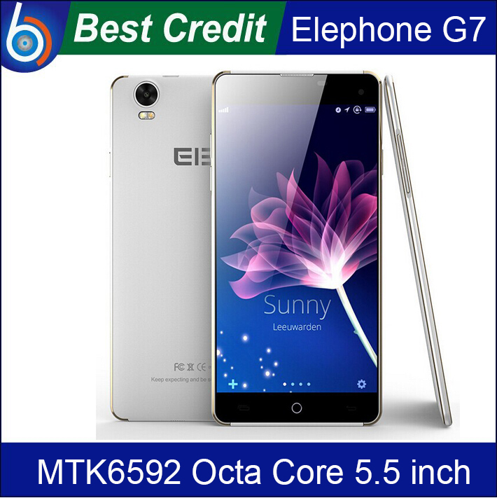 Screen Films gift Original Elephone G7 MTK6592 Octa Core 5 5 inch Android 4 4 8GB