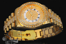 2015 New Model Fashion women wristwatch lady dress watch with full diamond Best gift for girl