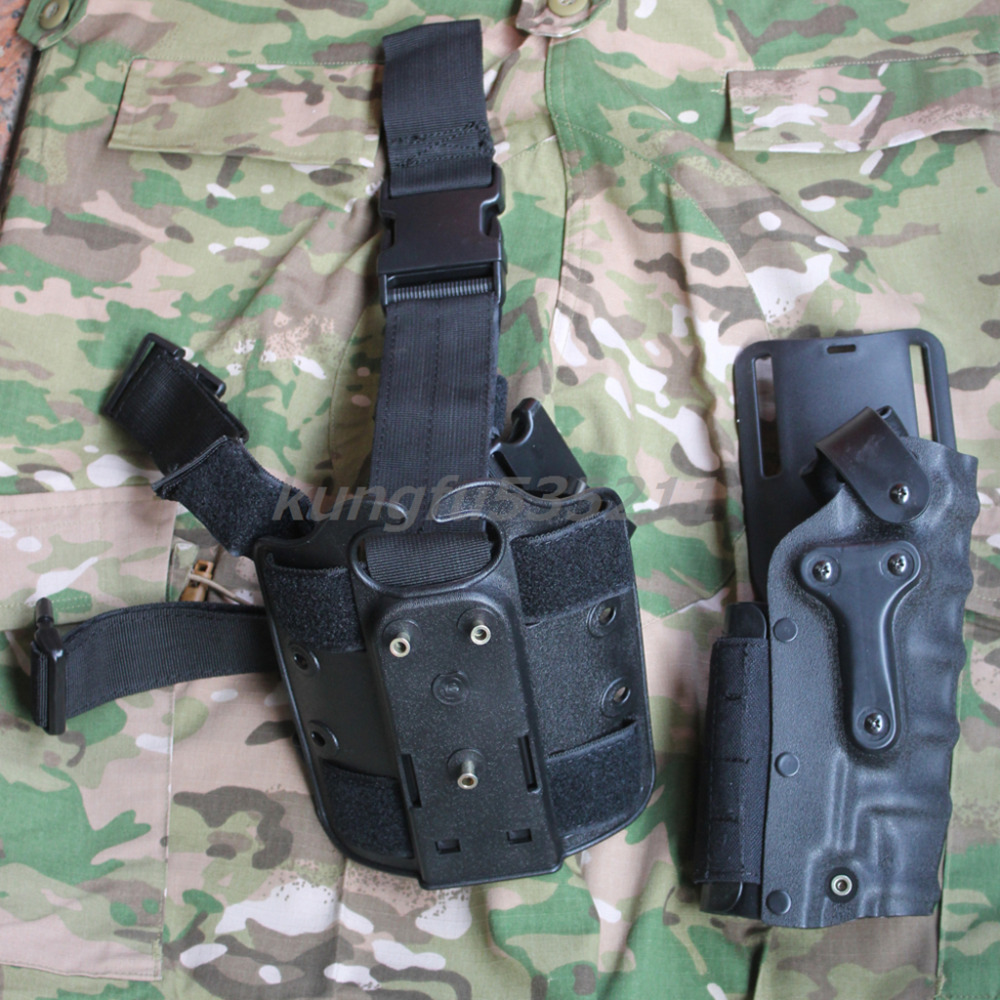 Купить симметричная Тактические пистолет пистолет кобуры правое бедро ...