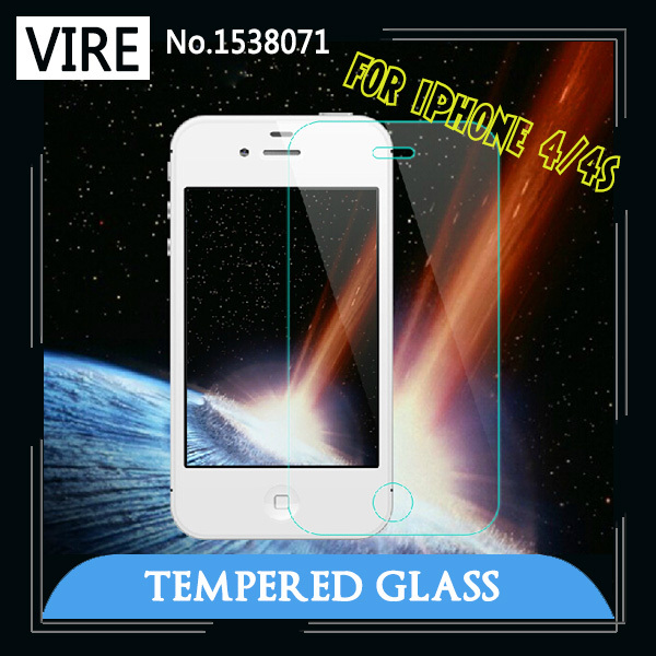 VIRE Protective Film For iPhone 4s Premium Ultra Thin 0 3mm Explosion Proof Tempered Glass Screen