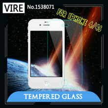 VIRE Protective Film For iPhone 4s Premium Ultra Thin 0.3mm Explosion-Proof Tempered Glass Screen Protector For iPhone 4s