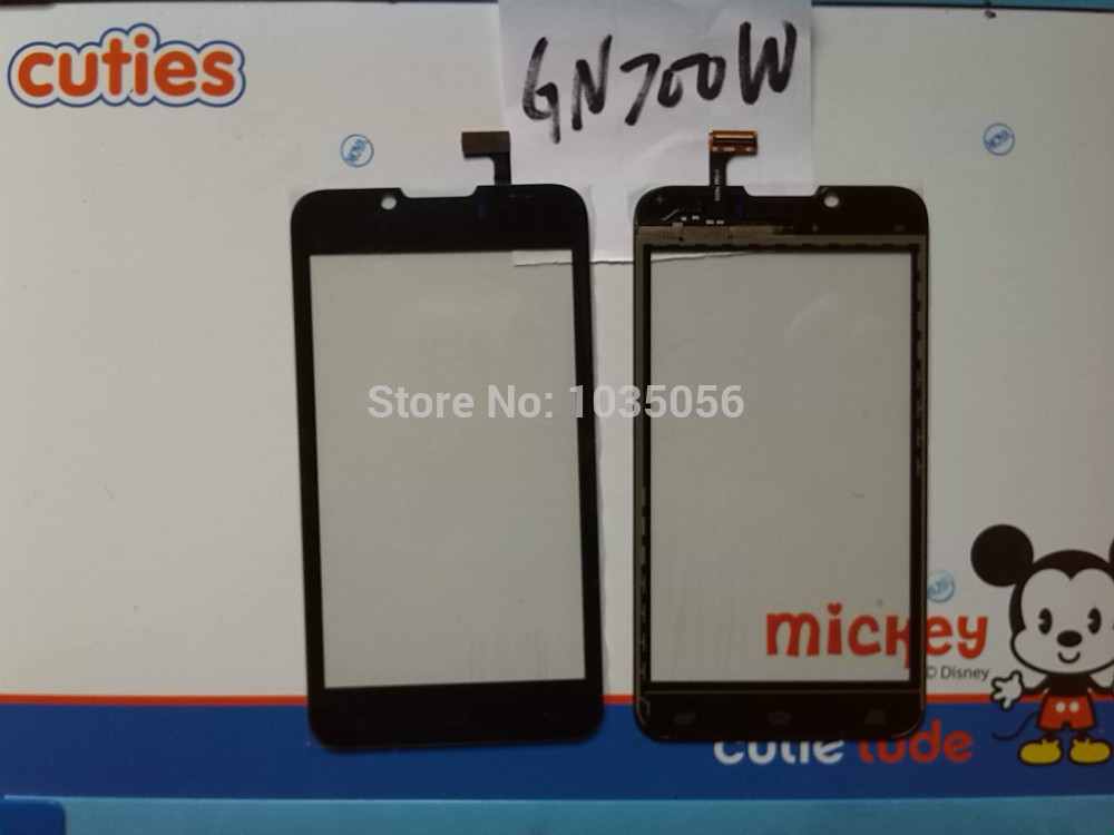 50Pcs Lot Front Screen For Fly IQ441 Touch Panel Gionee GN700W Digitizer Mobile Phone Parts Glass