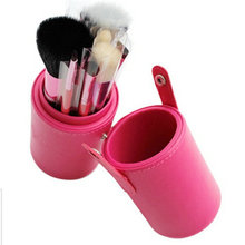 New Arrival 12pcs Professional Portable makeup brushes Set Cosmetic Brushes Kit Makeup Tools with Cup holder