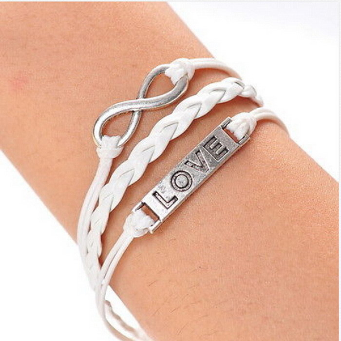 Low-Price-Fashion-Hot-Infinity-Love-Anchor-Leather-Cute-Charm-Bracelet ...