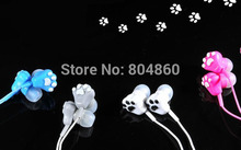 A Cat Claw Cell phones Earphone Cartoon Headphone For iPhone 6 5s 5 Samsung Galaxy s4