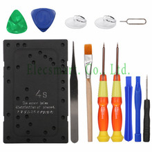 Professional 13 in 1 Mobile Phone Repair Opening Tools Set Demolition tool kit For iPhone 4S Smartphone Tablet