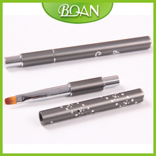 10 Boqian Metal Handle Nylon Hair Nail Brush Oval Nail Gel Art Brush 10pcs lot