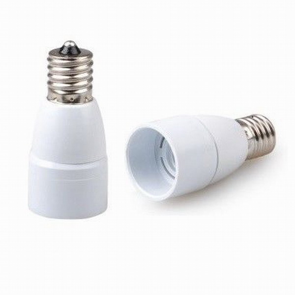 Free Shipping 1 PCS New E17 to E14 Base Socket LED Light Lamp Bulb Adapter Converter