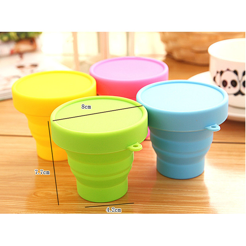 Купить выдвижной раскладной портативный силиконовые чашки ...