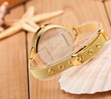 2014 Hot Sale Luxury Brand Gold Watch Women Dress Wristwatches Casual Quartz Watches with brand C