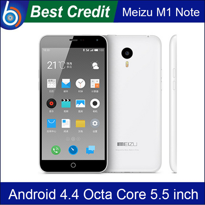 Case Films gift Original Meizu M1 Note MTK6752 Octa Core 1 7GHz 4G FDD LTE Cell