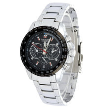 MEGIR Jewelry Waterproof Sports Brand Watch Korean Luxury Men Casual Business Steel Quartz Watch Small Dial