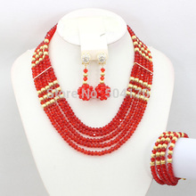 Smart Bride Jewelry Set Brand Set Indian Beads Crystal Jewelry Set Latest Design Hot Beads Set