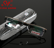Titanium Alloy Non spherical Reading Glasses Strength 3 0 Dad s Gift
