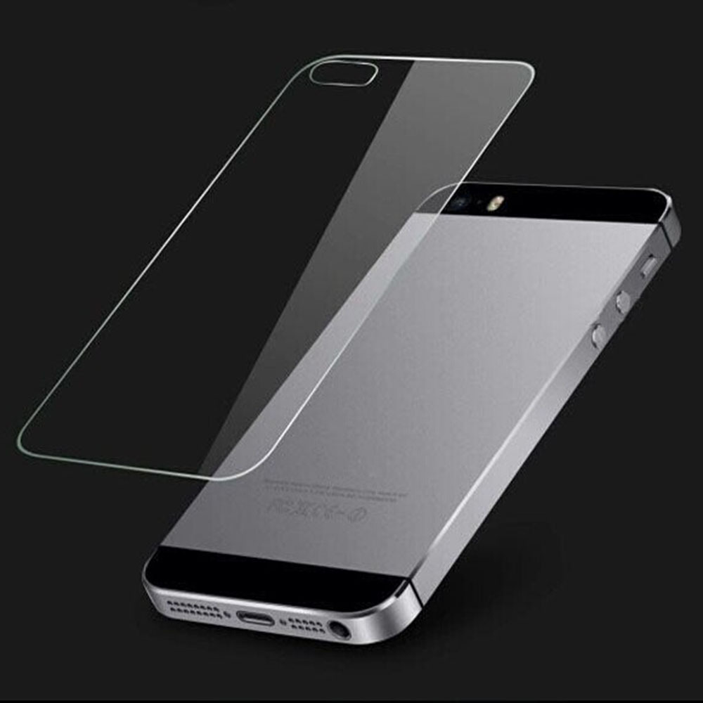 Newest Premium Real Tempered Glass Film Screen Protector Front Back For iPhone 5 5S